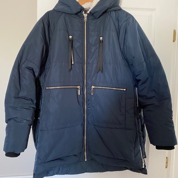 ❌SOLD❌ Navy Dex winter coat - Picture 1 of 8